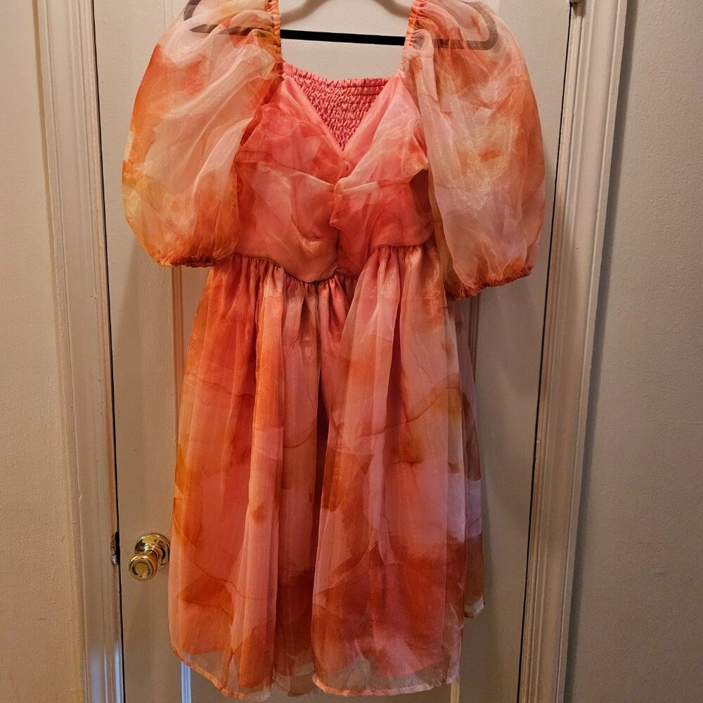 Selkie Style Puff Dress